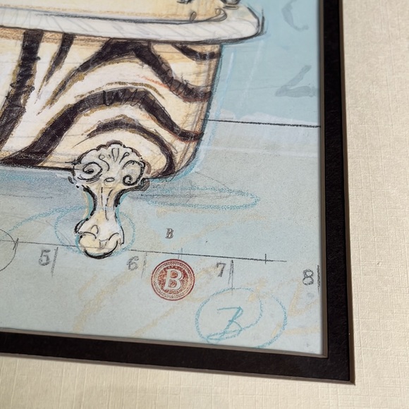 Candle Light Soak framed and matted print - Picture 7 of 15